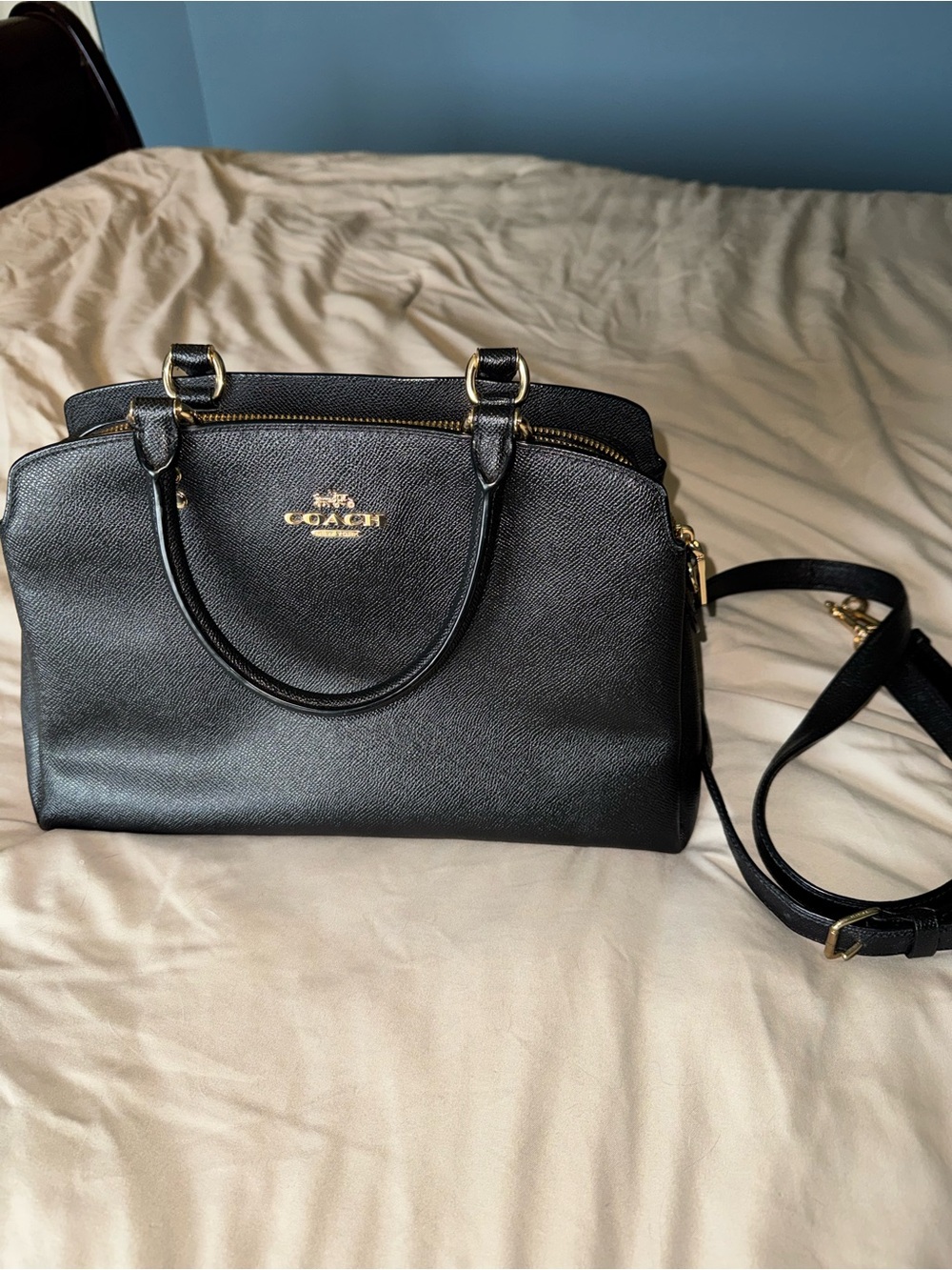 Coach Large Lillie Tote Bag - Black
